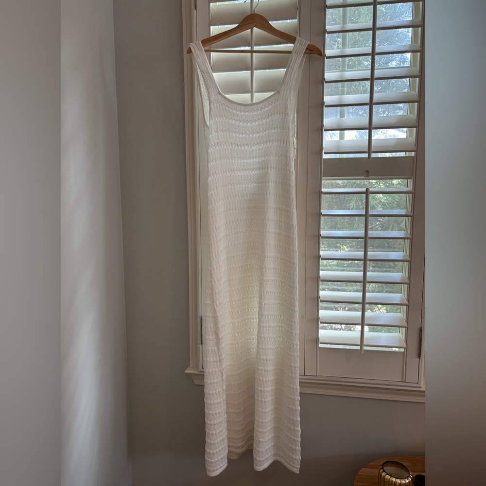 Sabo Skirt White Dress Low Back